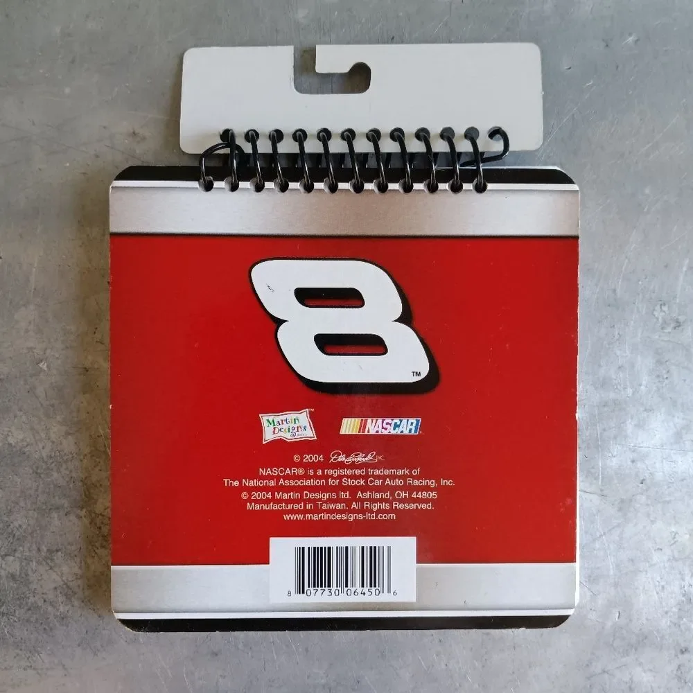 Martin Designs Limited 64 Sheet Nascar Dale Earnhardt Jr #8 Pocket Notebook